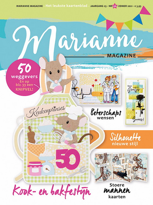 Marianne - Doe! Magazine nr 50 mit Stickvorlagen von Karin
